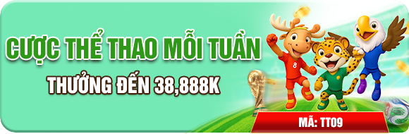thưởng cược thể thao