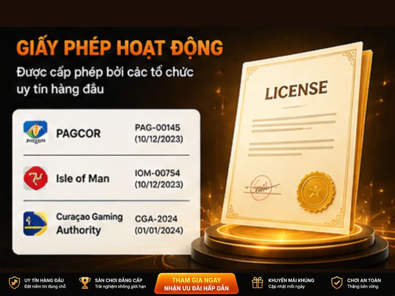 Giấy Phép Hoạt Động Của 789BET