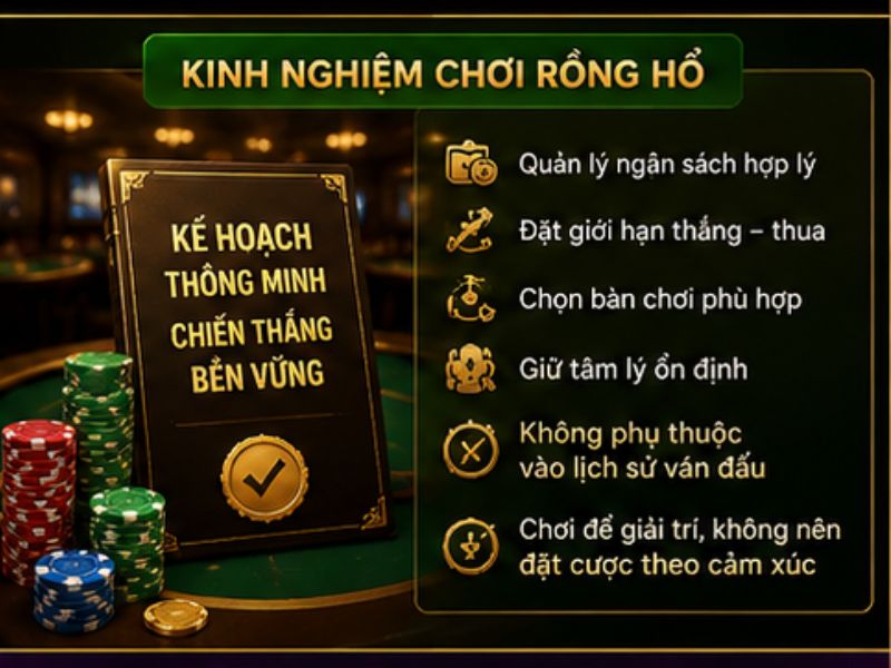 Kinh Nghiệm Chơi Rồng Hổ